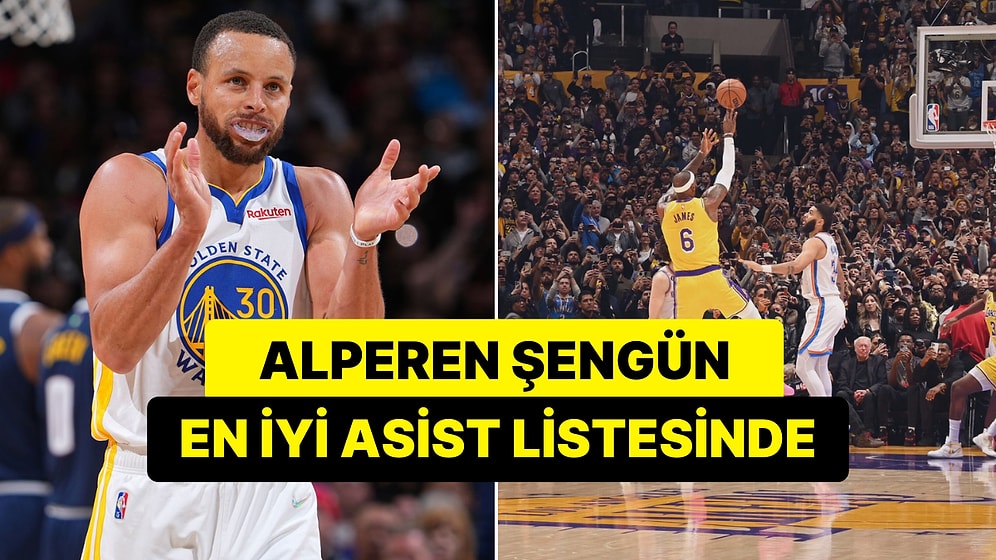 Alperen Şengün En İyi Asist Listesine Girdi: NBA'de 2023 Yılının En İyi Hareketleri!