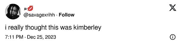 "Bunun gerçekten Kimberley (Kim Kardashian) olduğunu düşündüm"