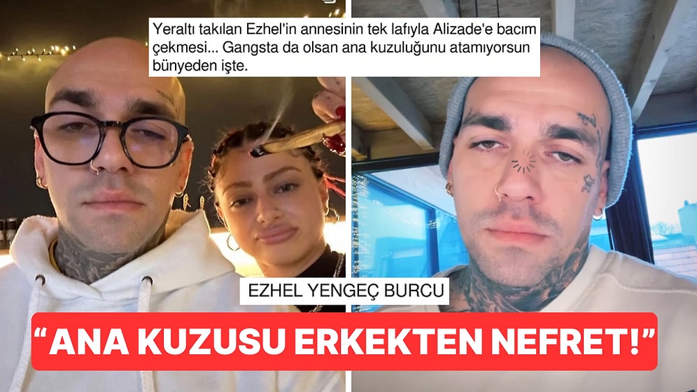 Alizade'ye Onay Çıkmayınca Işık Hızıyla Geri Vites Yapan Ezhel'in Annecilik Seviyesi Büyük Soğuttu