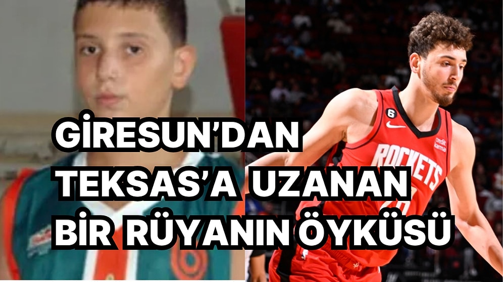NBA'yi Kasıp Kavuran Alperen Şengün'ün Giresun'dan Teksas'a Uzanan İlham Verici Hikayesi