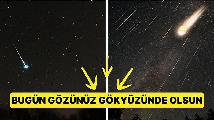 Yılın En Etkileyici Gök Olaylarından Biri Olan Quadrantid Meteor Yağmuru Bugün Türkiye'den de İzlenebilecek