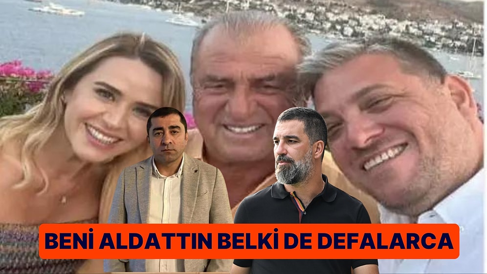 Seçil Erzan'ın İki Ayrı Sevgilisinin Fatih Terim'i ve Arda Turan'ı Kıskandığı Yazışmalar Ortaya Çıktı