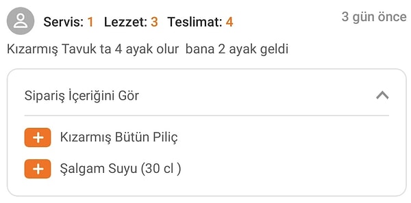 9. Uçamıyor diye kanatları da ayak saydı sanırım😂