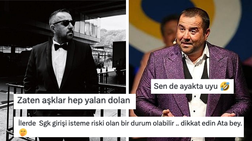 Ata Demirer Kendi Adına Sahte Hesap Açanlara 'Bu Çağda Aşklar Yalan' Diyerek Tepki Gösterdi!