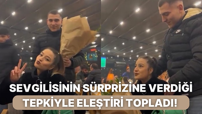 Kız Arkadaşına Sürpriz Yapmak İsteyen Genç Adam Aldığı Tepkiyle Hüsrana Uğradı