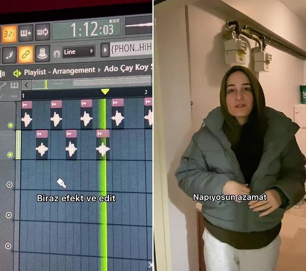Eşinin çay koymasını istediği ses kaydından şarkı yapan Azamat'ın TikTok'ta yaptığı o paylaşım viral oldu.