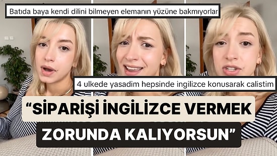Ülkemizde Türkçe Bilmeyen Yabancı Uyrukluların Çalıştırılmasına Tepki Gösteren Kadın Takipçilerini İkiye Böldü