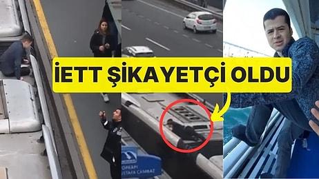 Video Çekmek İçin Metrobüsün Tepesinde Yolculuk Eden Fenomen Güvenlikler Tarafından Yakalandı!