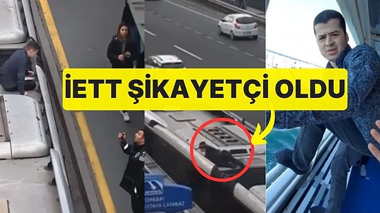 Video Çekmek İçin Metrobüsün Tepesinde Yolculuk Eden Fenomen Güvenlikler Tarafından Yakalandı!