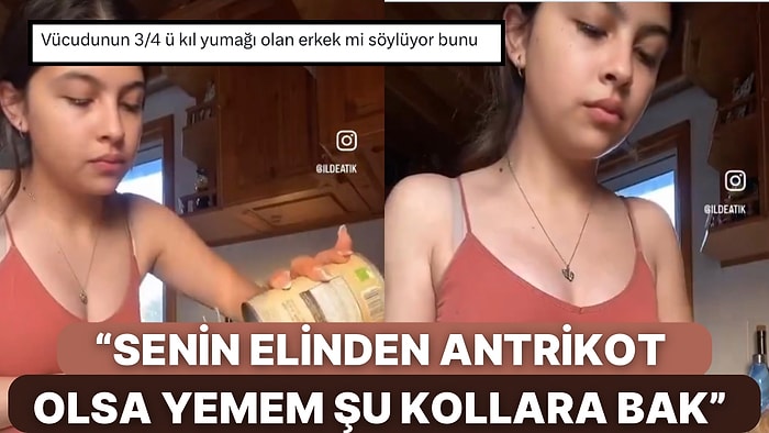 Bir Kadının Kol Kıllarını Almamasını Eleştiren Adama Sosyal Medyadan Tepki Geldi