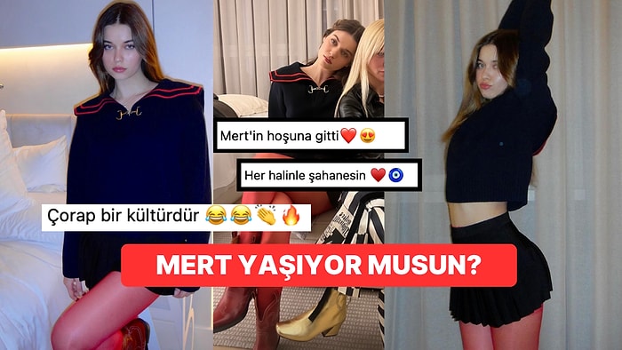 Afra Saraçoğlu'nun da Katıldığı Kırmızı Çorap Modası Bu Sefer Yüzleri Güldürdü: Akıllara Mert Ramazan Geldi