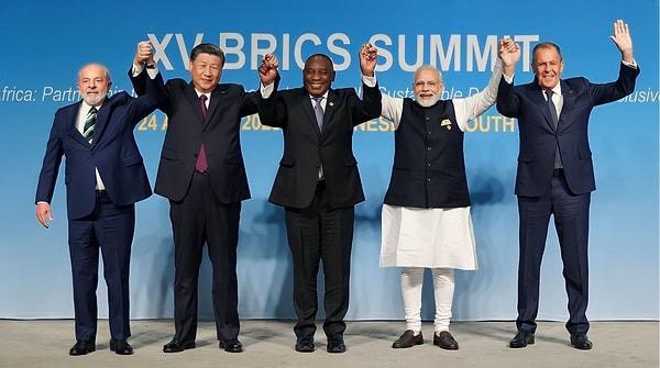 2. Hükümetlerarası BRICS (Brezilya, Rusya, Hindistan, Çin, Güney Afrika) grubu genişliyor!