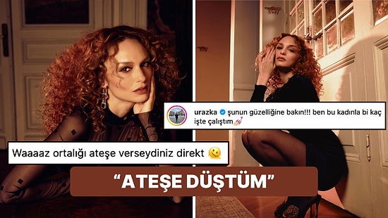 Kızıl ve Kıvırcık Saçlarıyla Ortalığı Aleve Veren Nilperi Şahinkaya'nın Son Pozlarına Yorum Yağdı