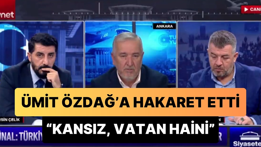 Aydın Ünal, Canlı Yayında Ümit Özdağ İçin 'Kansız, Vatan Haini' Dedi
