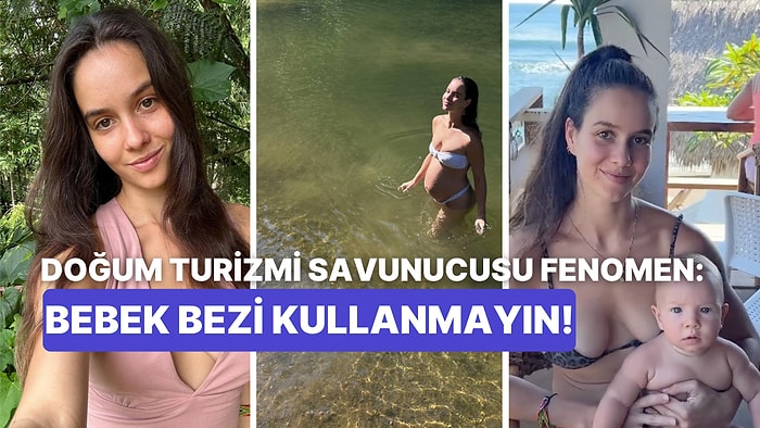 Doğum Turizmi Açıklamalarıyla Gündemden Hiç Düşmeyen Kadın Fenomen, Dev Bebek Bezi Endüstrisine Kafa Tuttu!