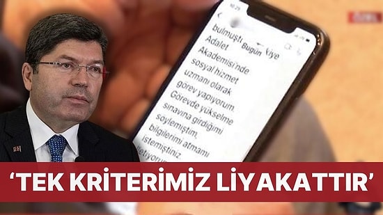 Adalet Bakanı Tunç'tan 'Torpil' İddialarına Yanıt: 'Tek Kriterimiz Liyakattır'