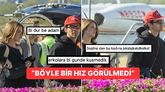 Model Stormi Bree ile Özel Jetinden İnerken Görüntülenen Joe Jonas'a "Bi Dur Be Adam!" Tepkileri Yağdı