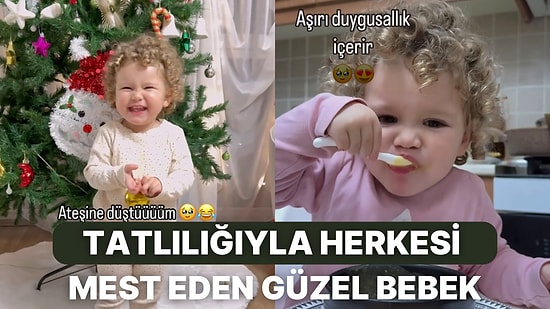 Tatlı Konuşmalarıyla Herkesi Kendine Hayran Bırakan Minik Kızın Cilveleri İçinizi Eritecek