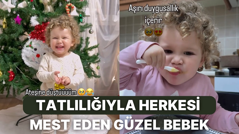 Tatlı Konuşmalarıyla Herkesi Kendine Hayran Bırakan Minik Kızın Cilveleri İçinizi Eritecek