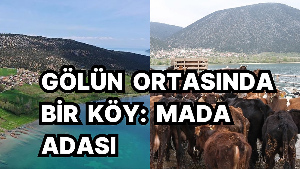 Beyşehir Gölü'nde Yerleşik İnsan Yaşamı Olan Mada Adası'nın Sıra Dışı Öyküsünü Mutlaka Okumalısınız