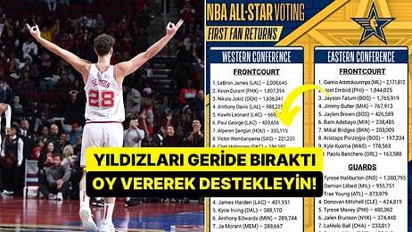 NBA All-Star Oylamasında İlk Sonuçlar Geldi: Alperen Şengün Yedinci Sırada!