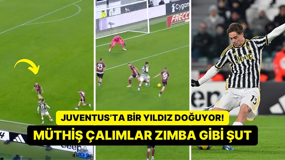 Kenan Yıldız Attığı Golle Juventus Taraftarlarını Çılgına Çevirdi!