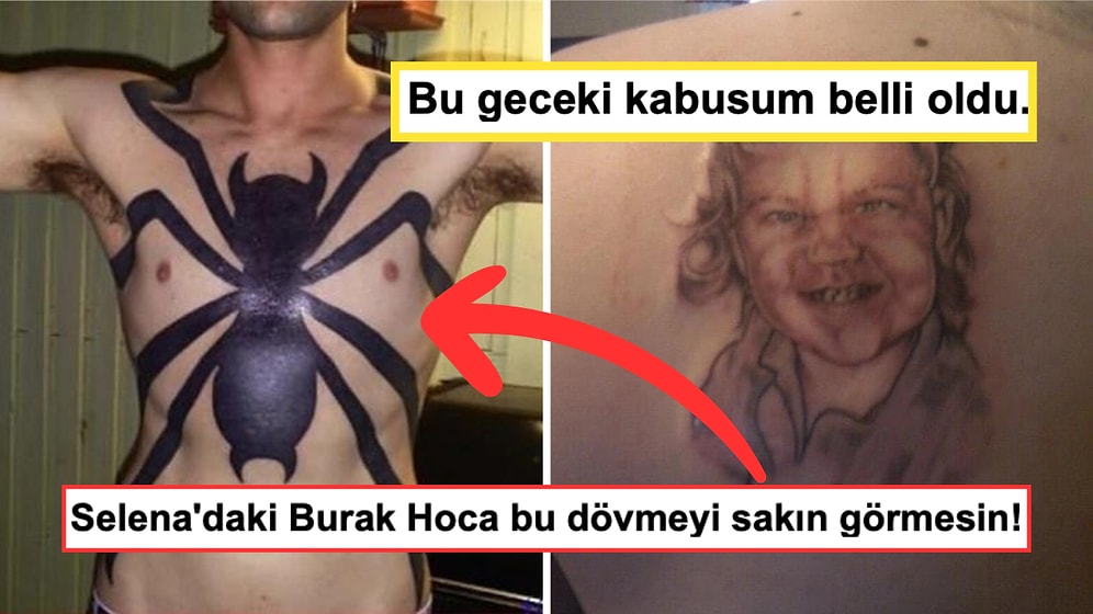 Yaptırdıkları Dövmelerle Hepimizin Beynini Cayır Cayır Yakan Birbirinden İlginç Kişiler