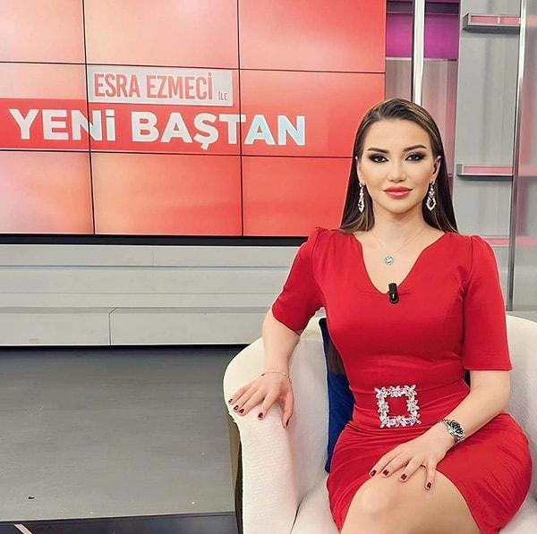 Hafta içi her gün Beyaz TV'de yayınlanan Esra Ezmeci ile Yeni Baştan programında bir ilk yaşandı.