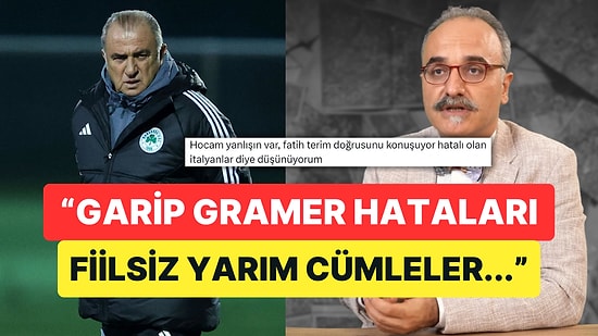 Fatih Terim'in Yunanistan'daki İlk Maçında Verdiği İtalyanca Röportaja Emrah Safa Gürkan'dan Yorum