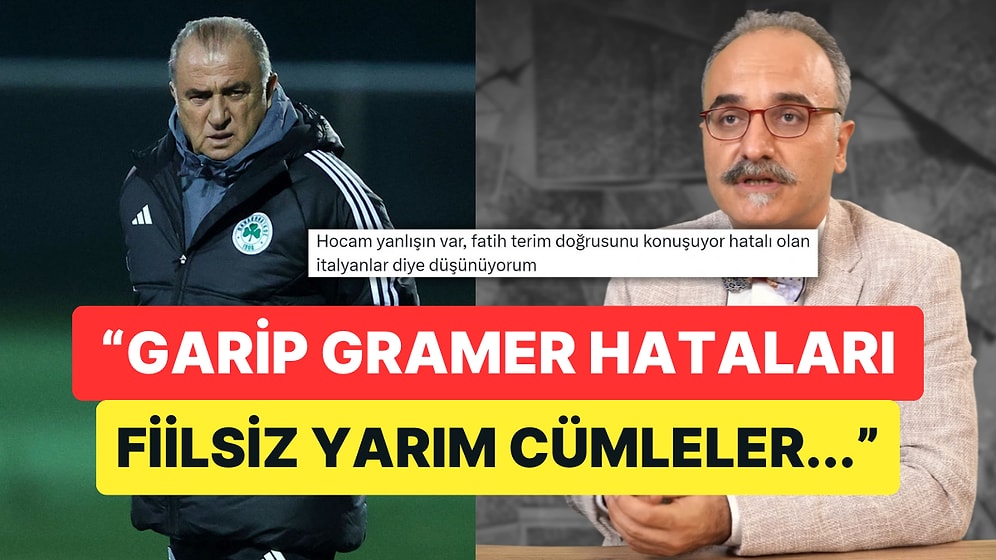 Fatih Terim'in Yunanistan'daki İlk Maçında Verdiği İtalyanca Röportaja Emrah Safa Gürkan'dan Yorum