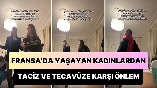 Fransa'da Kadınların Gece Dışarı Eğlenmeye Çıkarken Tecavüze Uğramamak İçin Buldukları Yöntem Gündem Oldu