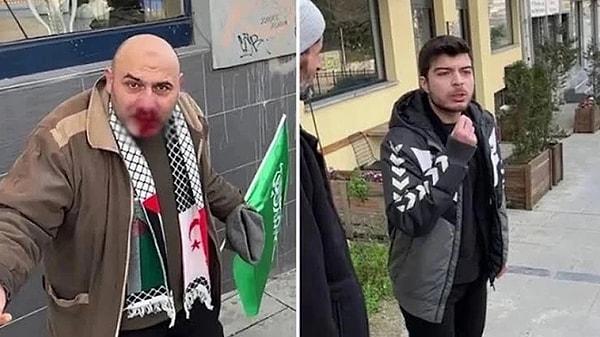 İstanbul'da gerçekleşen Filistin dayanışma mitinginde, bir üniversite öğrencisinin Kelime-i Tevhid bayrağı taşıyan birine yumruk attığı için tutuklanması büyük tepki çekmişti.