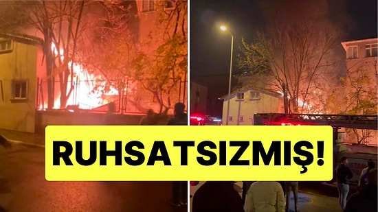 Yangın Çıkan Kuran Kursunun Ruhsatsız Olduğu İddia Edildi!