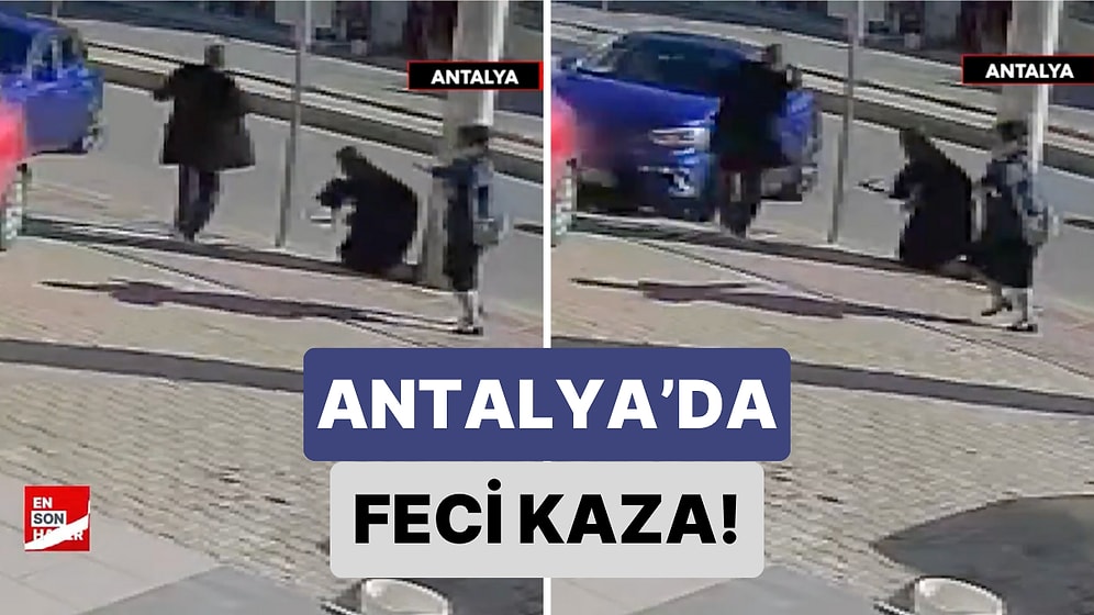 Antalya'da Kaldırımda Bekleyen Çift Kontrolden Çıkan Bir Aracın Altında Kalarak Hayatını Kaybetti!