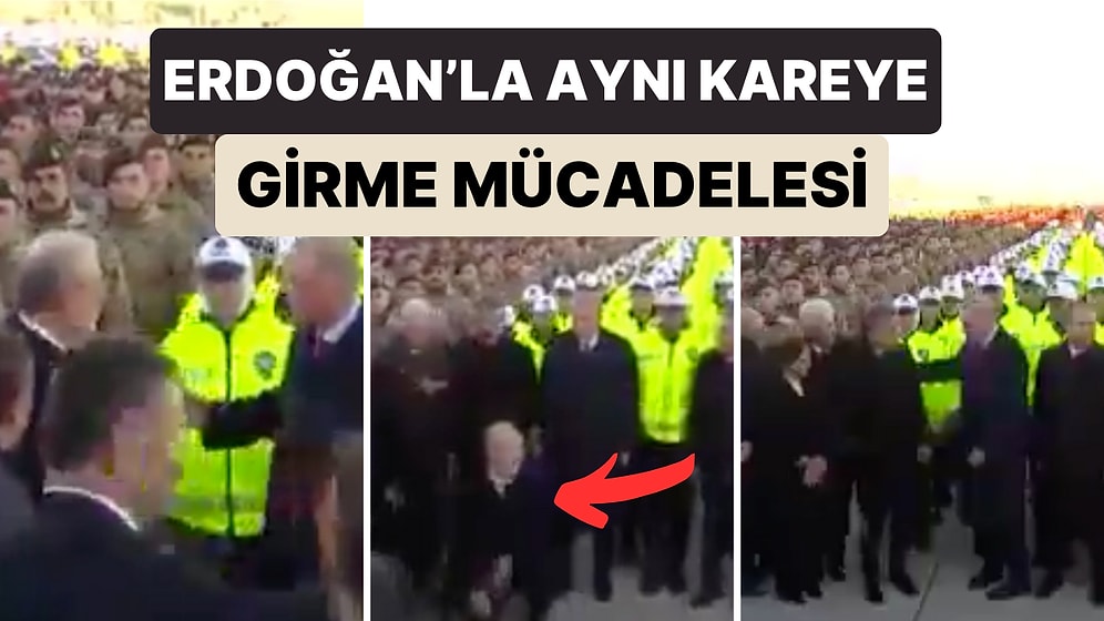 Hulki Cevizoğlu'nun Cumhurbaşkanı Erdoğanla Aynı Kareye Girme Çabası Gündem Oldu