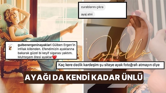 2024'ü Alışagelmişin Dışında Kutlayan Gülben Ergen "Şu Siteye Ayak Fotoğrafı Atmayın Kardeşim" Dedirtti