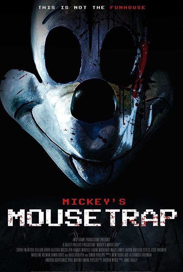 Mickey's Mouse Trap adlı korku filminden ilk afiş yayımlandı.