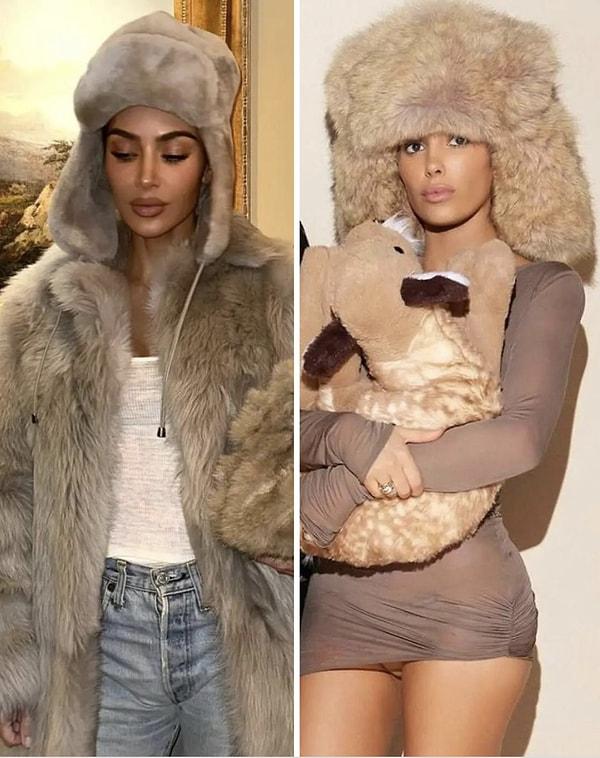 Bildiğimiz gibi Kardashian'ın kendisine ait bir giyim markası var fakat geçtiğimiz gün, kendisinin eski kocasının yeni eşi olan Bianca'nınkine çok benzeyen bir kombin yapması olay yarattı.
