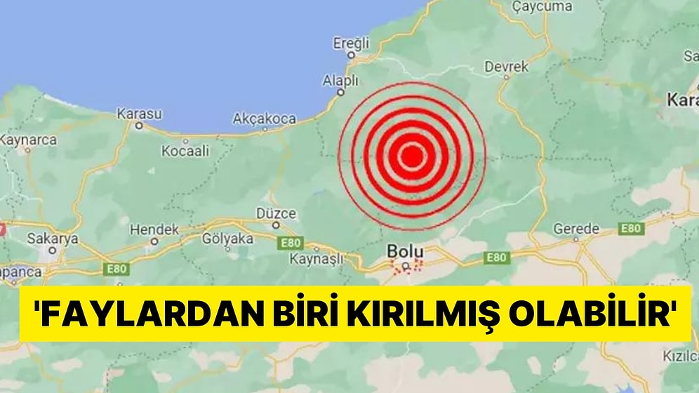 Bolu Depremi Sonrası Naci Görür'den İlk Paylaşım: 'Faylardan Biri Kırılmış Olabilir'