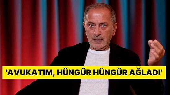 Gazeteci Fatih Altaylı'dan Beklenmeyen Açıklama: 'Avukatım, Karar Üzerine Hüngür Hüngür Ağladı'
