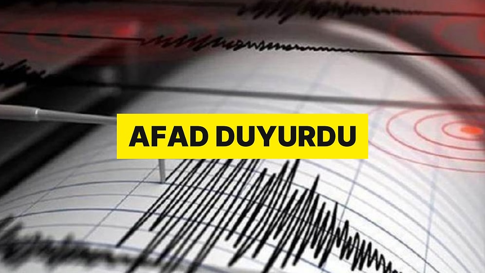 AFAD Duyurdu: Malatya'da 4 Büyüklüğünde Deprem