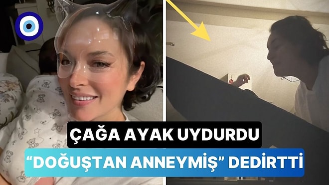 Oğlunu Zeynep Bastık Cover'ıyla Uyutmayı Tercih Eden Ezgi Mola, Sesiyle de Anneliğiyle de Büyüledi!