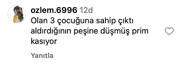 Kürtaj iddiasıyla ortalığı aleve veren Bozdağ'a sosyal medyadan tepkiler de gecikmedi. 3 çocuk babası olan Reşit Bozdağ'ın kendi çocukları ile hiç ilgilenmiyor olması da eleştirilerin odağı oldu.