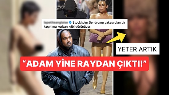 Eşi Bianca'nın Doğum Gününü Bile Nude'larıyla Kutlayan Kanye West Herkese Yaka Silktirdi