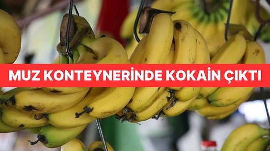 Mersin Limanı'nda Muz Dolu Konteynerden Kokain Çıktı