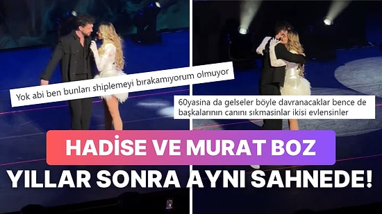 Buralar Alev Aldı! New York Konserinde Bir Araya Gelen Hadise ve Murat Boz Ortalığı Yaktı Geçti