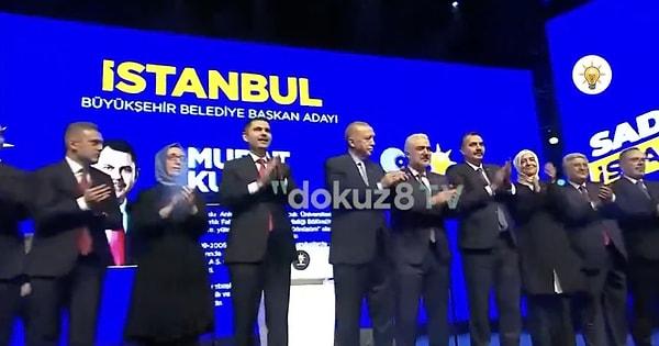 AKP Aday Tanıtım Toplantısı'nda Recep Tayyip Erdoğan adayları tek tek açıkladı.