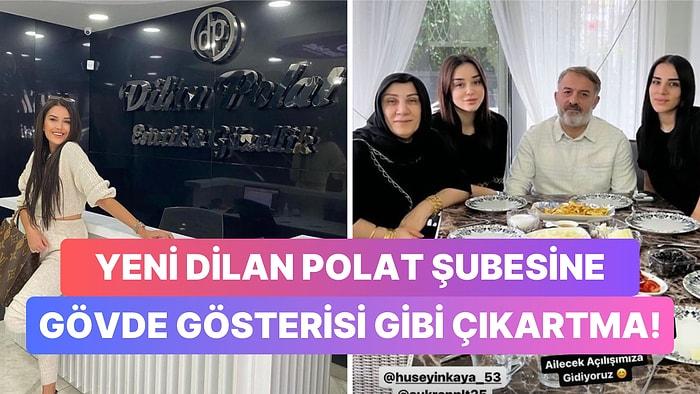 Dilan Polat'ın Yeni Şube Açılışına Çiftin Avukatı ve Ailesinden Çıkartma