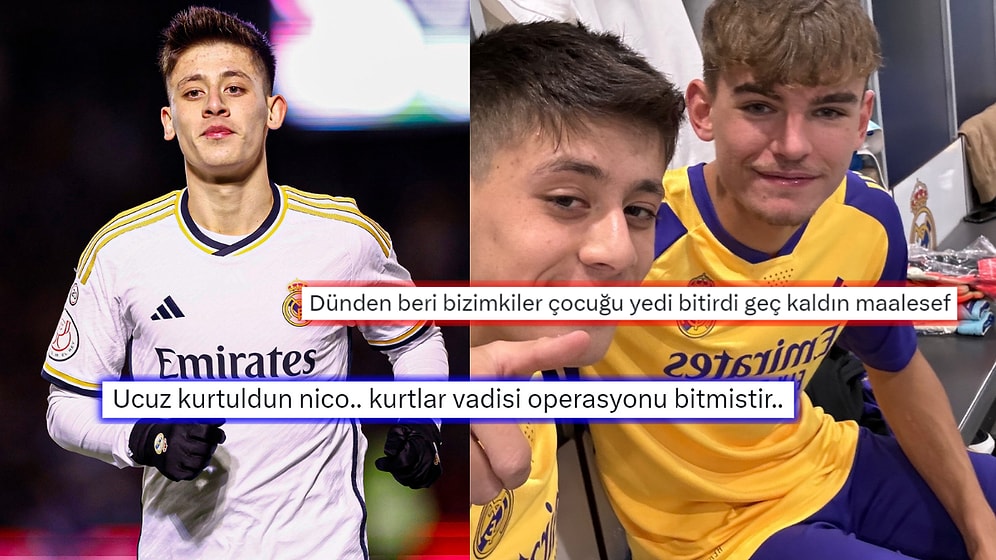 Pas Tercihleri Ekran Başındakilere Saç Baş Yoldurmuştu! Arda Güler'den Nico Paz Paylaşımı