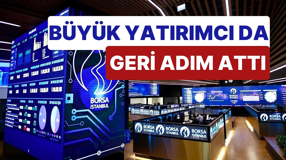 Halka Arz Akını Durdu! Büyük Yatırımcı da Borsa'dan Çıkışa Başladı!